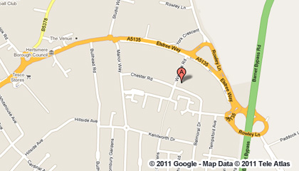 North London Training Centre Map